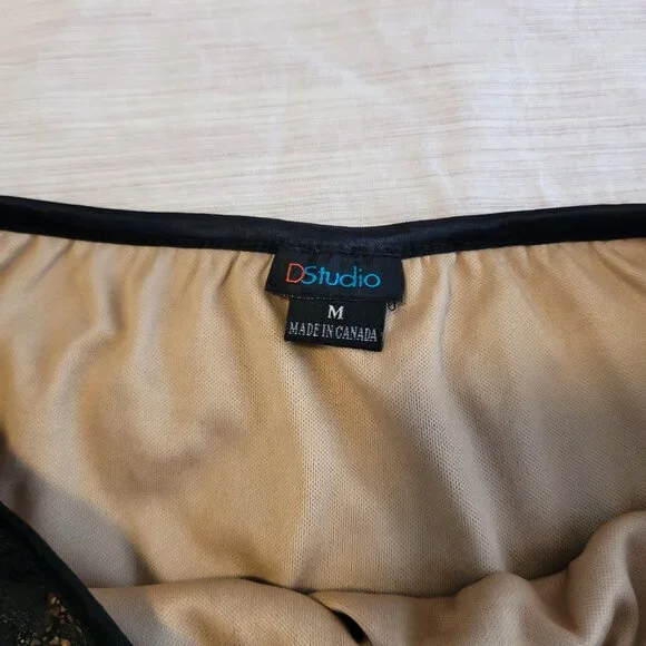 Floral Lace Bodycon Skirt, Pencil Party Skirt, Size M - Picture 2 of 5